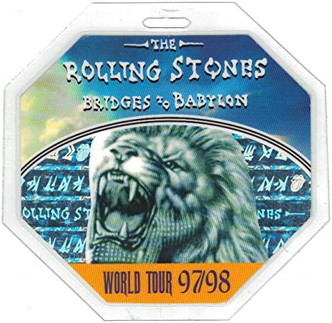 רולינג סטונס מטאלי אורח מיוחד מעבר לגשרים בחזרה של Babylon to Babylon Tour '97 -'98
