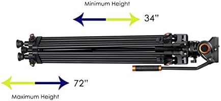 אלומיניום קוואד צינור מקצועי 72 חצובה עבור Pentax D FA 150-450 ממ f/4.5-5.6 DC AW