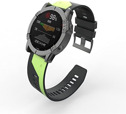 IRFKR 22 26 ממ רצועות שעון QuickFit צבעוניות עבור Garmin Fenix ​​7 7x Silicone Easyfit Watch Watch